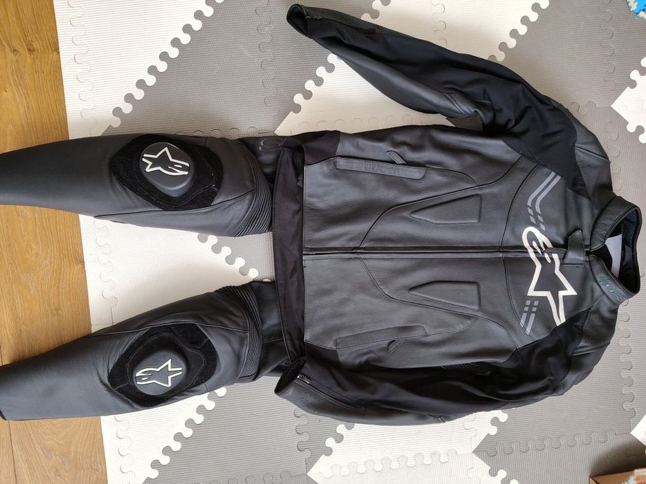 Kombinezon skórzany Alpinestars Challenger V2 rozm. 52 jak nowy 2 cz.