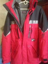Мужская горнолыжная куртка на флисе размер 50-52