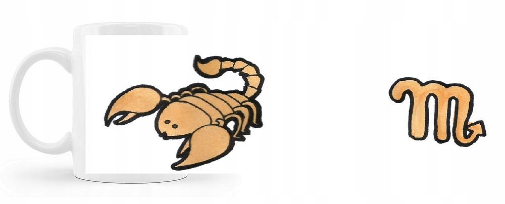 Kubek Znaki Zodiaku Skorpion + pudełko
