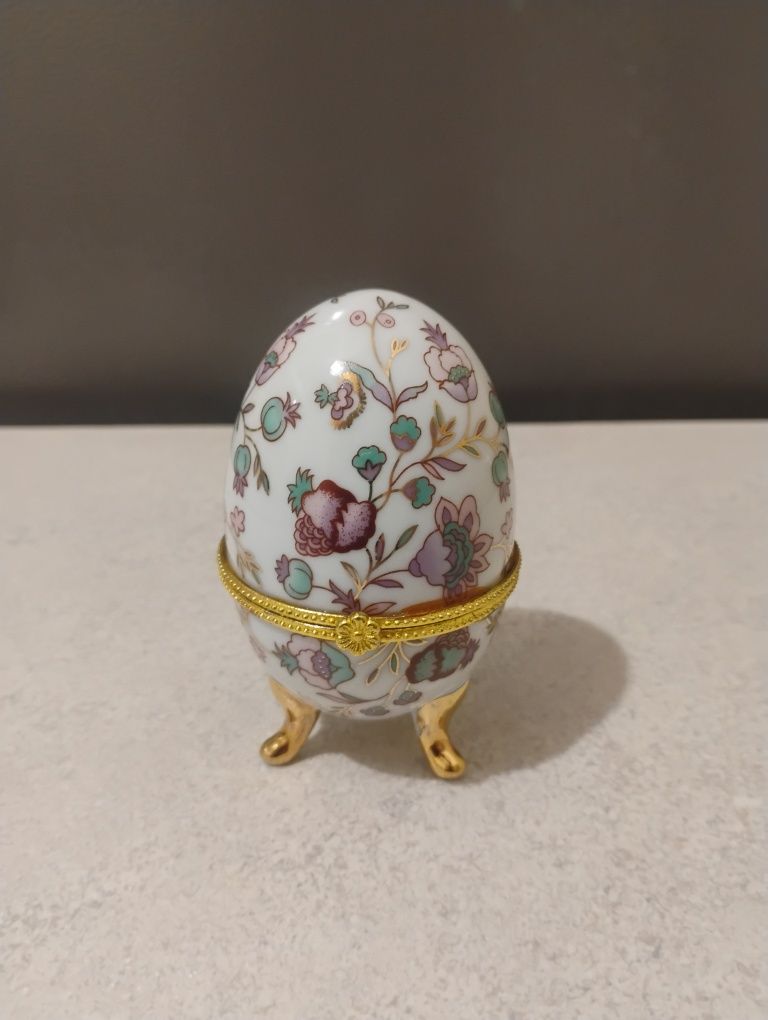 Jajko ozdobne porcelana