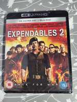 The Expendables 2 nowa plyta DVD,4K Ultra HD +Blu-Ray sprzedam