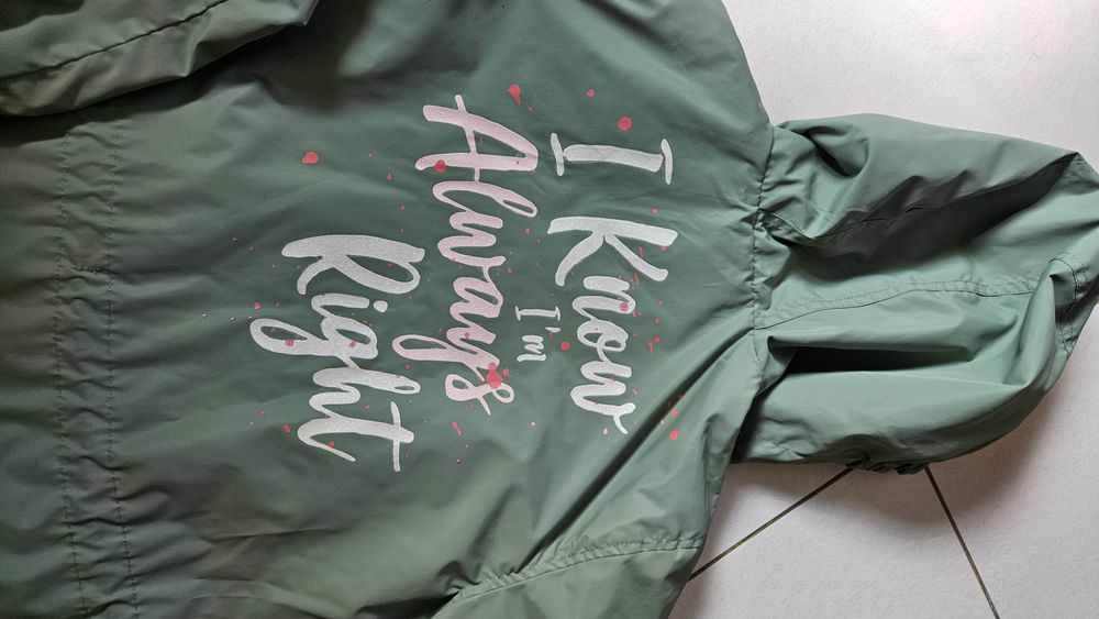 Kurtka cienka 5 10 15 r. 164