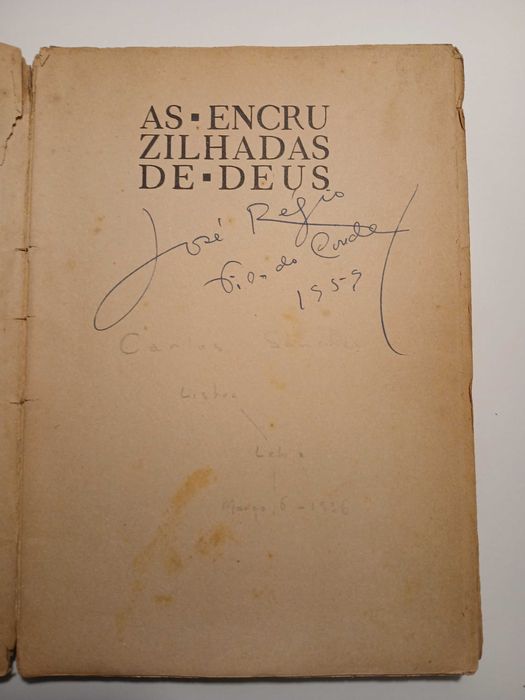1a Edição - As encruzilhadas de Deus - José Régio. 1935.