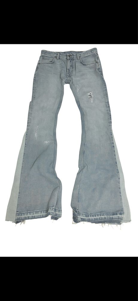 flared jeans джинси кльош y2k baggy new rock los tape