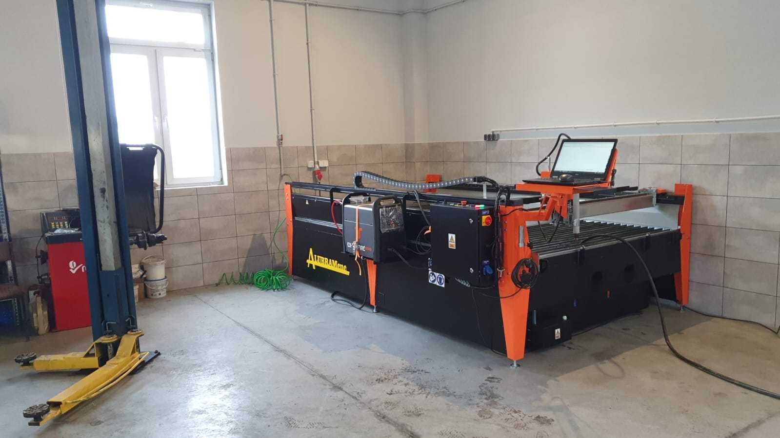 Wypalarka CNC, ploter plazmowy CNC, stół plazmowy CNC + źródło plazmy