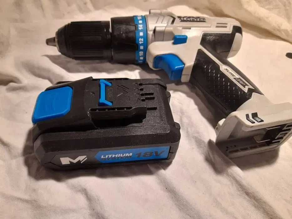 Wkrętarka udarowa MacAllister z udarem 18 V jak nowe