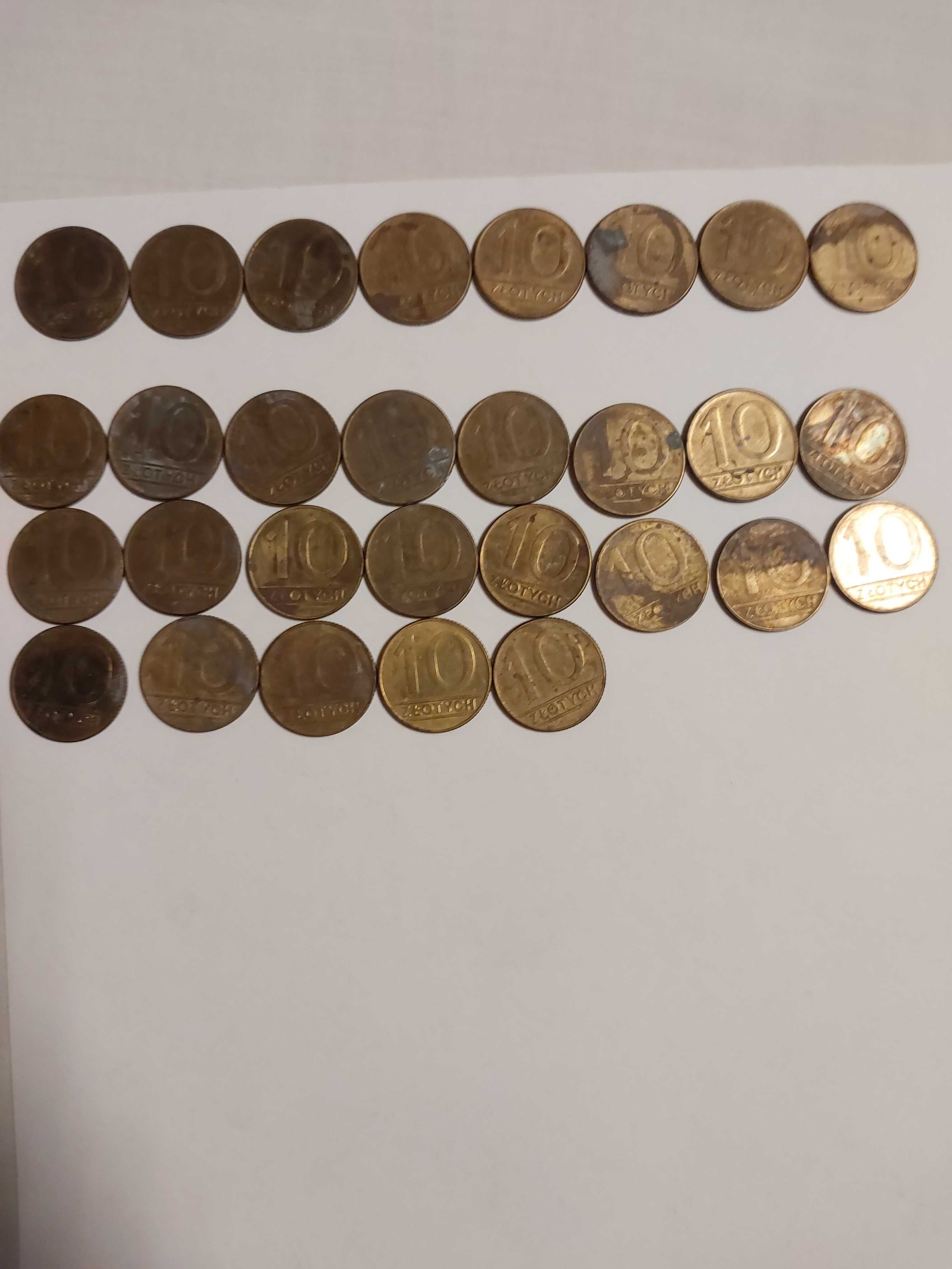 Monety 5 i  10 złotowe z czasów PRL 88 sztuk