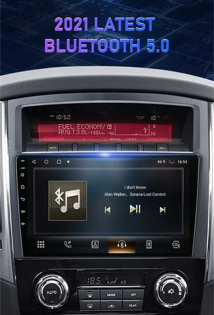 Radio nawigacja Mitsubishi Pajero 4 2006=2014 ANDROID WiFi GPS