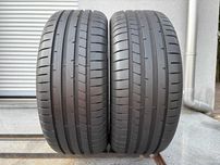 2szt letnie 225/45R17 Dunlop 7,8mm 2021r POLEASINGOWE L599 gwar