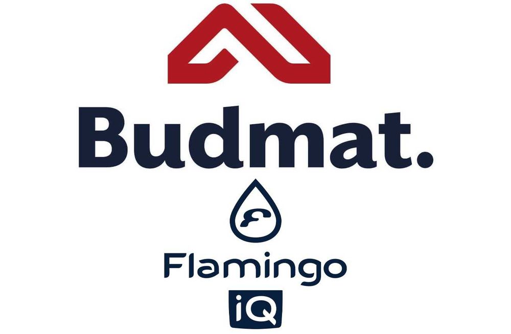 BUDMAT rynny kwadratowe metalowe FLAMINGO IQ 135/80 - 1 m