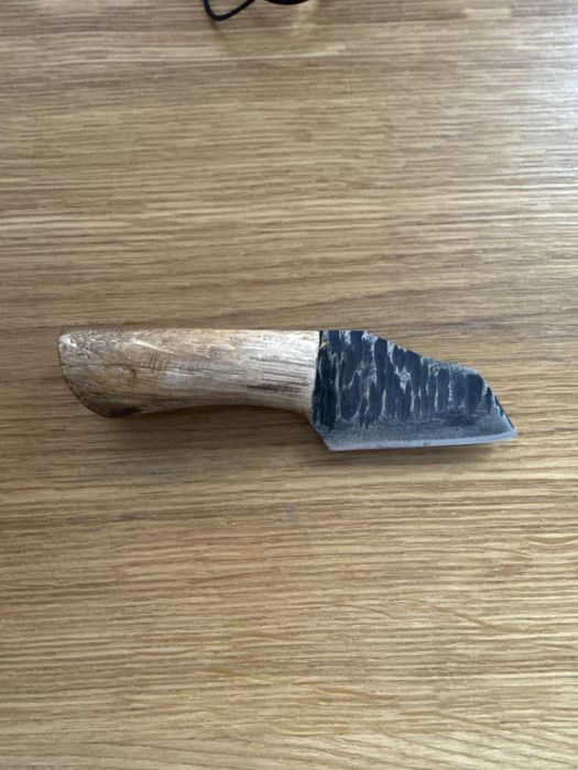 Mini nóż typu neck - EDC - handmade