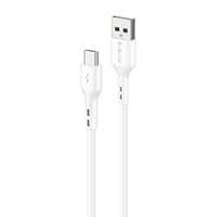 Kabel Usb Do Micro Usb Foneng X36, 2.4A, 2M (Biały)