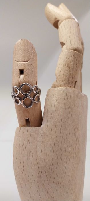 Stone  -  Anéis em prata e aço