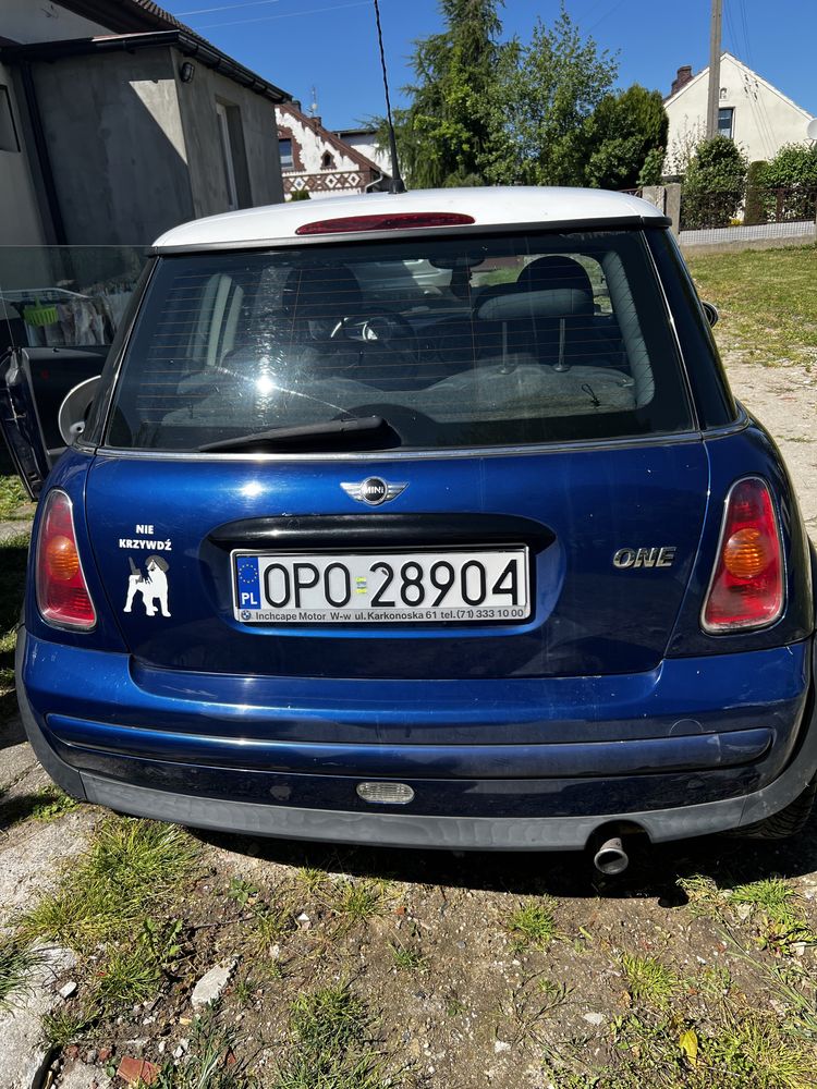 Mini One 1,6 benzyna gaz