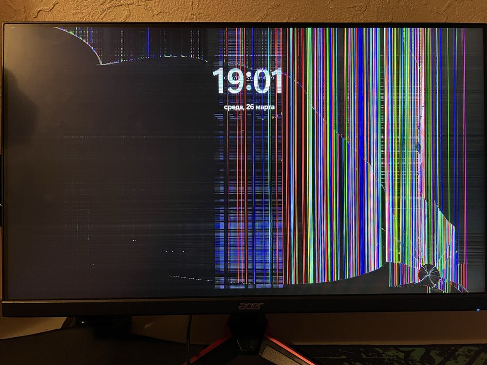 Розбитый монитор Acer Nitro VG240YM3bmiipx