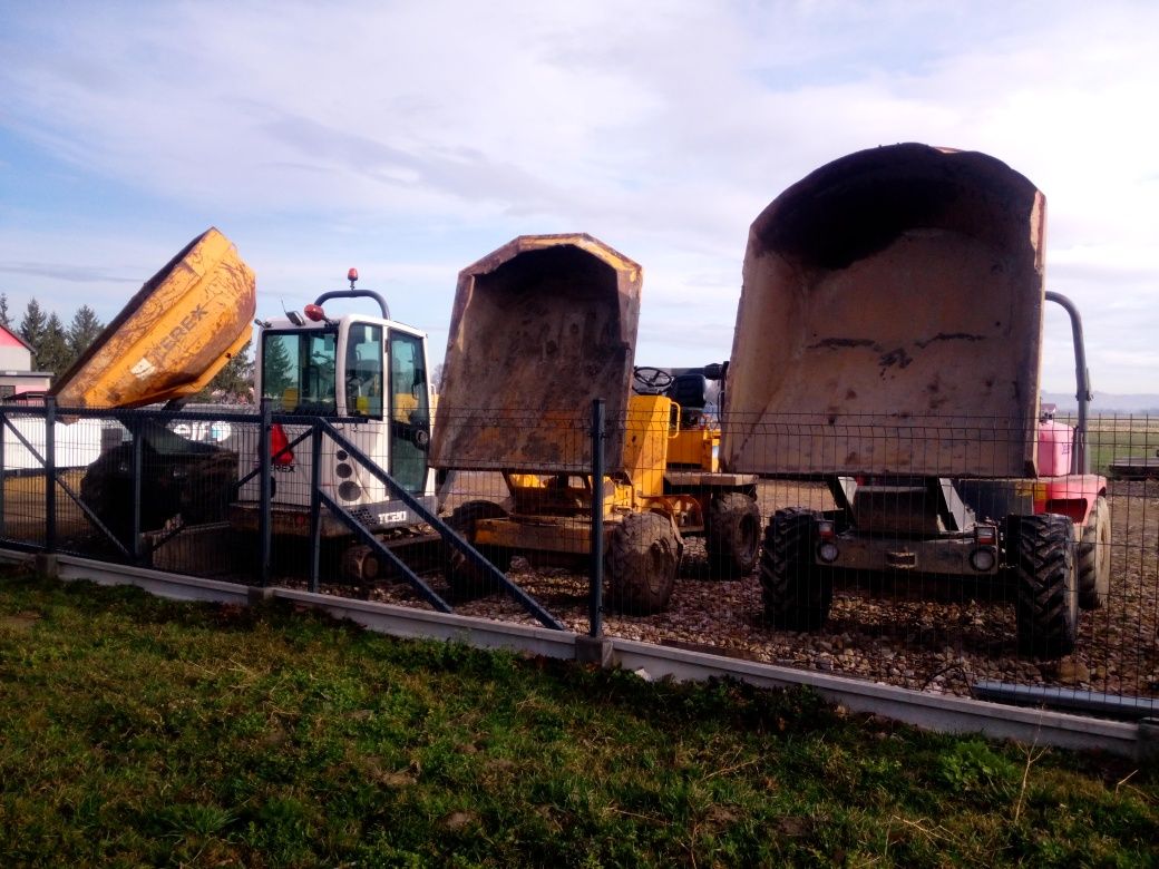 Wynajem Wozidło budowlane obrotowe 1.5 T/2T minikoparka wywrotka