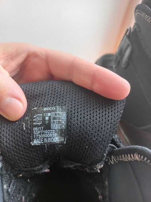 Ботінки зимові,зима,зимние,ecco черевики