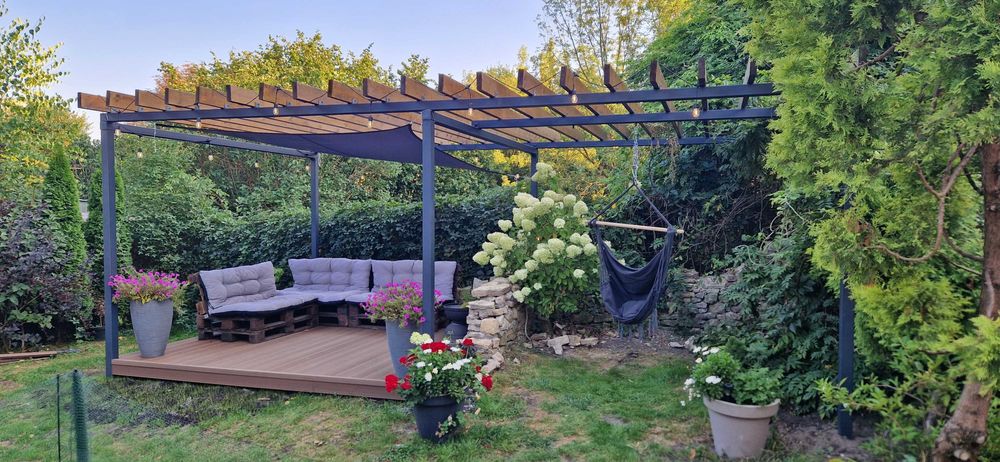 Pergola tarasowa, Pergola ogrodowa, Altana