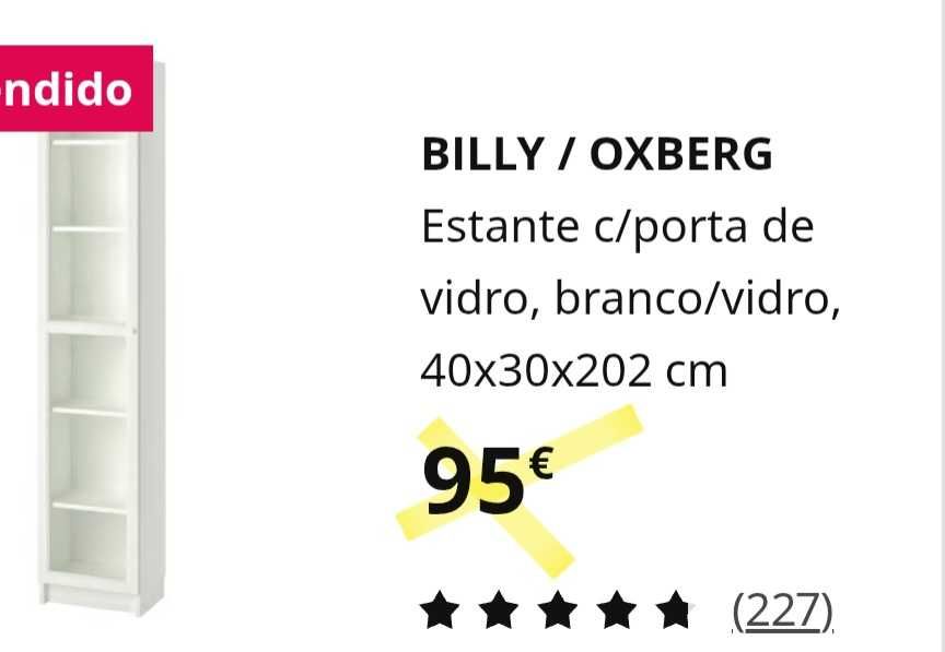 Estantes Billy brancas Ikea