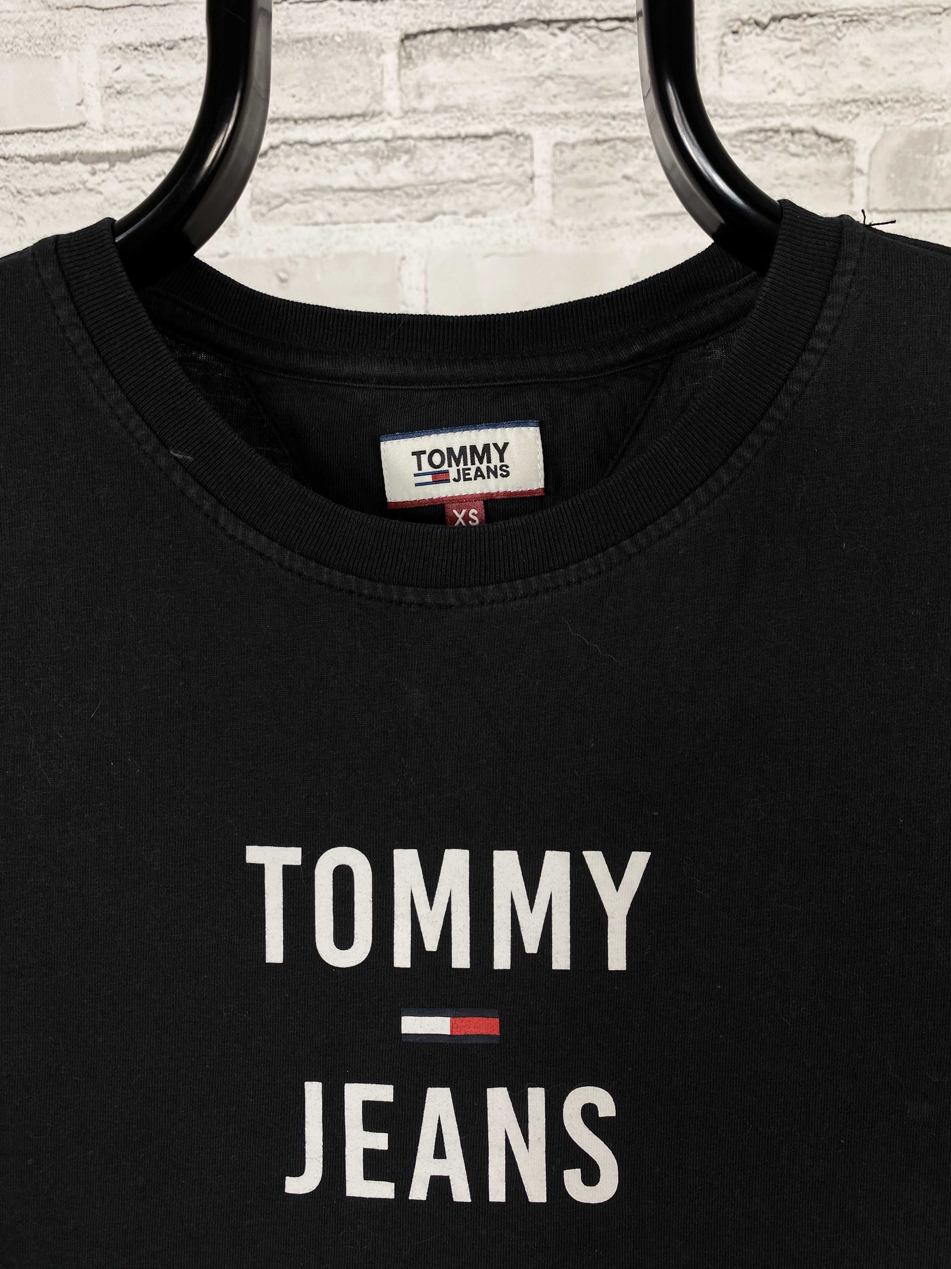 TOMMY JEANS T-Shirt Koszulka Damska Bawełniana Nowy Model Rozmiar_XS_S