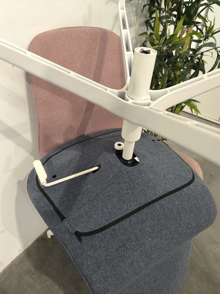 Fajne obrotowe fotele Ikea Langfjall duża ilość super stan dowóz wysył