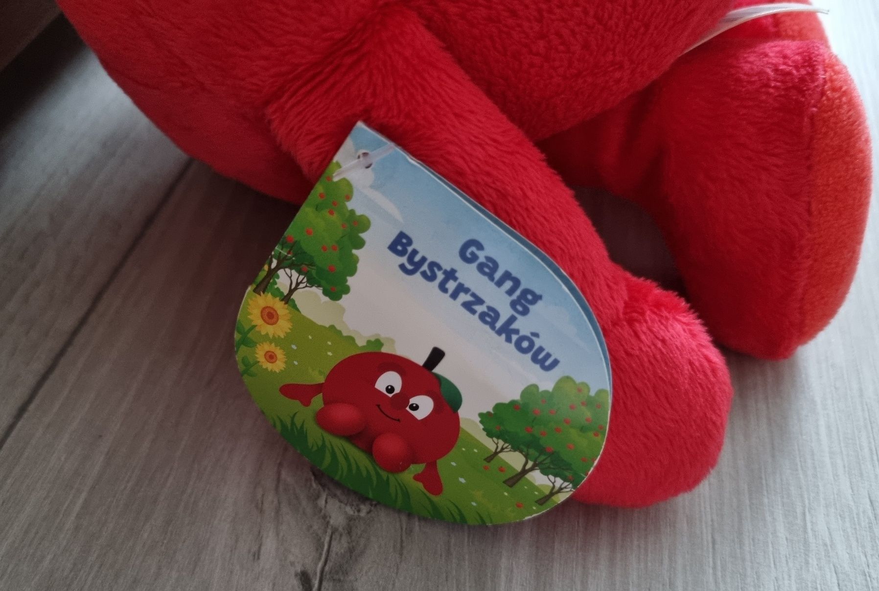 Maskotka z Gangu Bystrzakow Jabłko