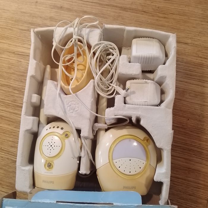 Babyphone Philips z lampką duzy zasięg