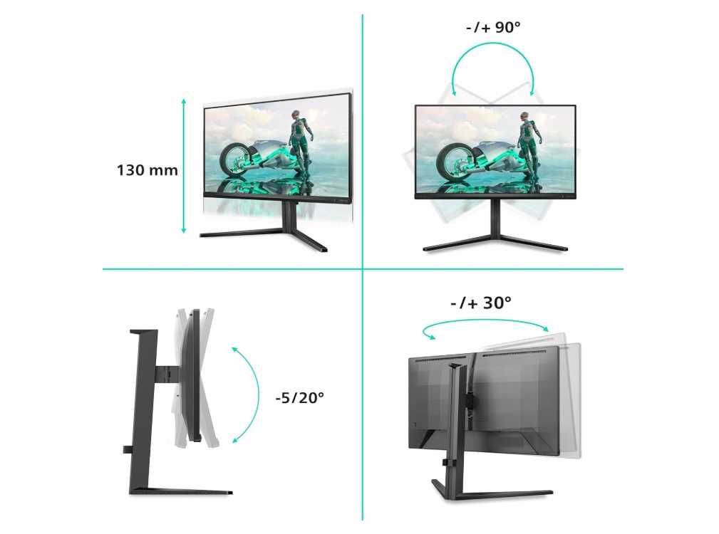Monitor Gaming Philips 24M2N3200AM – 24’’ | 180Hz | Novo e Selado