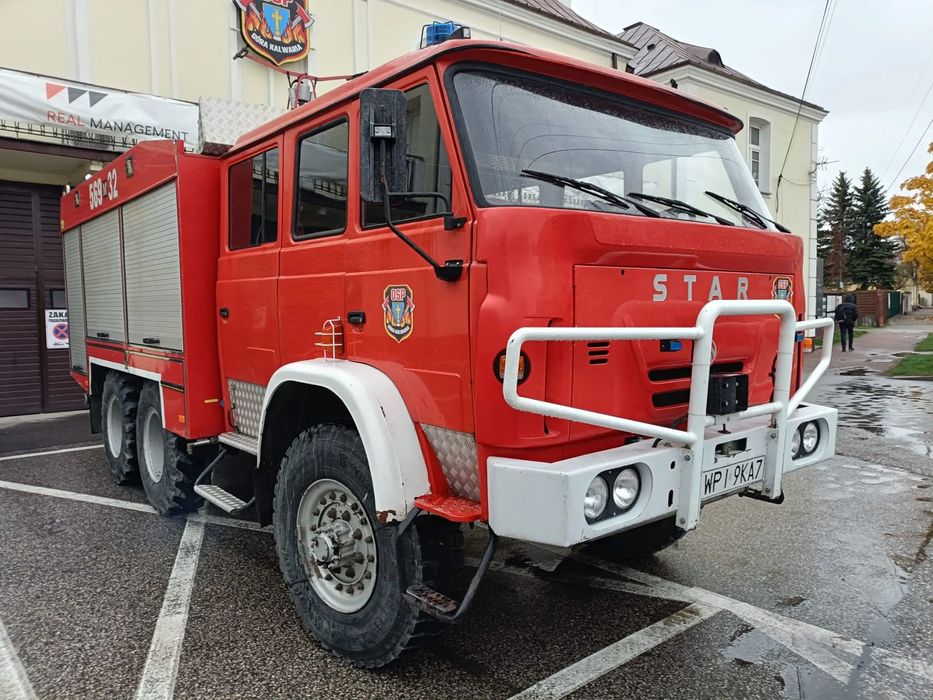 Star 266  Star 266 1996 r. silnik turbo pożarniczy strażacki 6x6