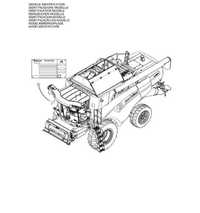 New Holland Cx 8090, 8070, 8080, 880, 860, 840 kombajn katalog częsci