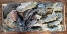 Profesjonalne tło strukturalne 3D do akwarium 60x30 cm – NOWE!