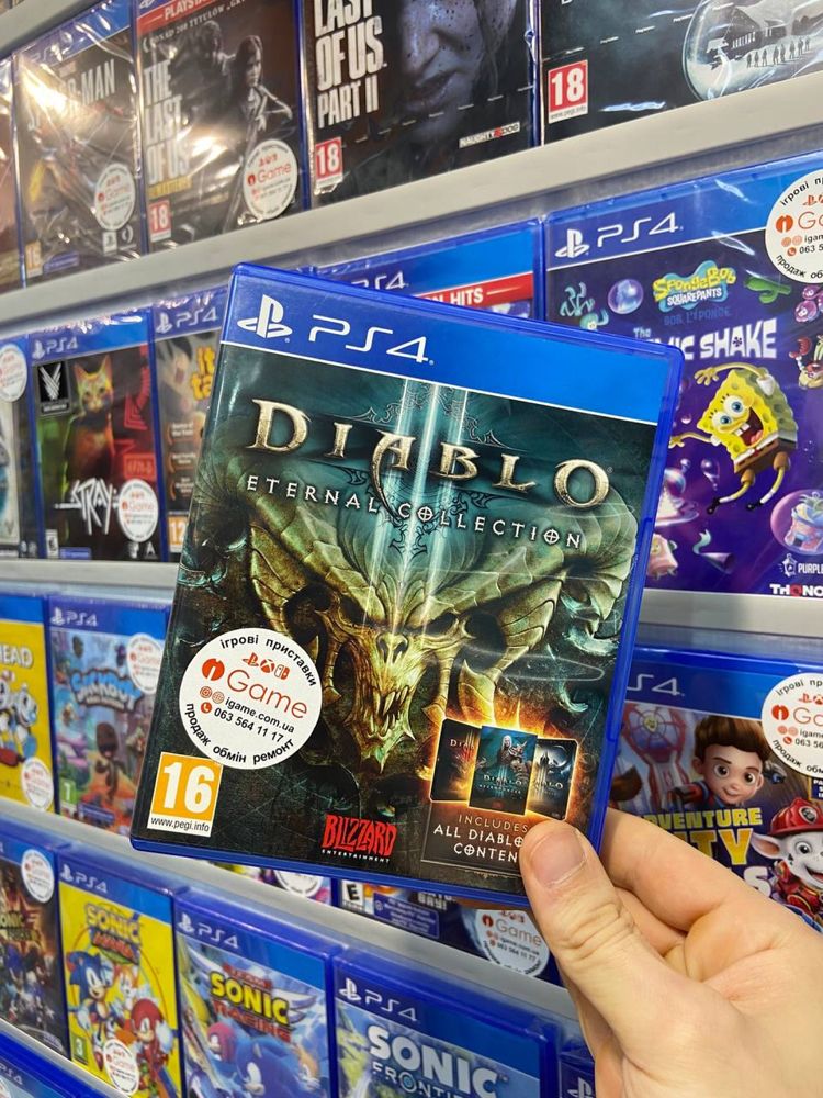 Diablo 3 Eternal Collection Ps4, Ps5 англ IGame Харьков