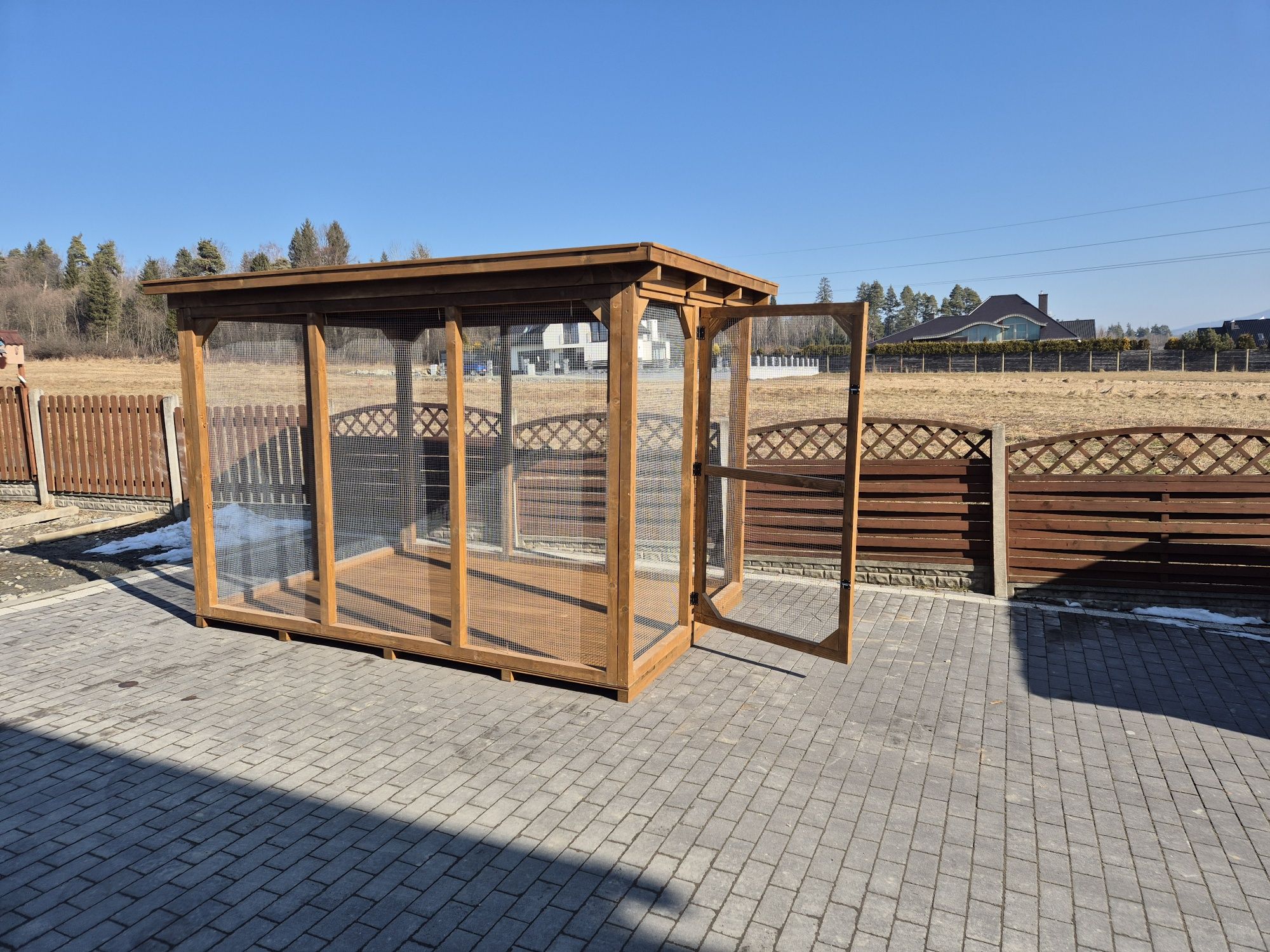 Woliera dla kotów, ptaków