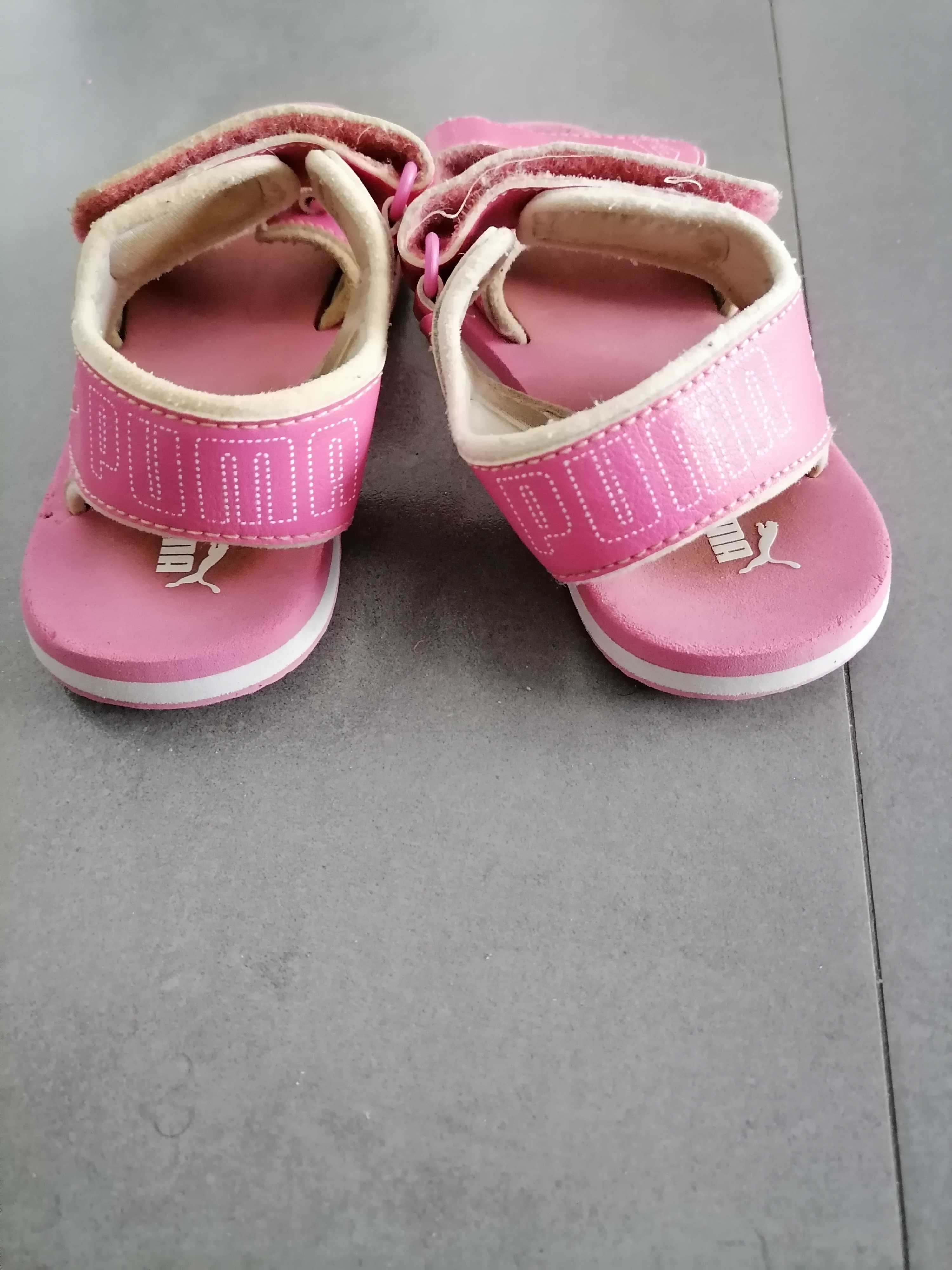 Puma Sandałki dziewczęce różowe r 25