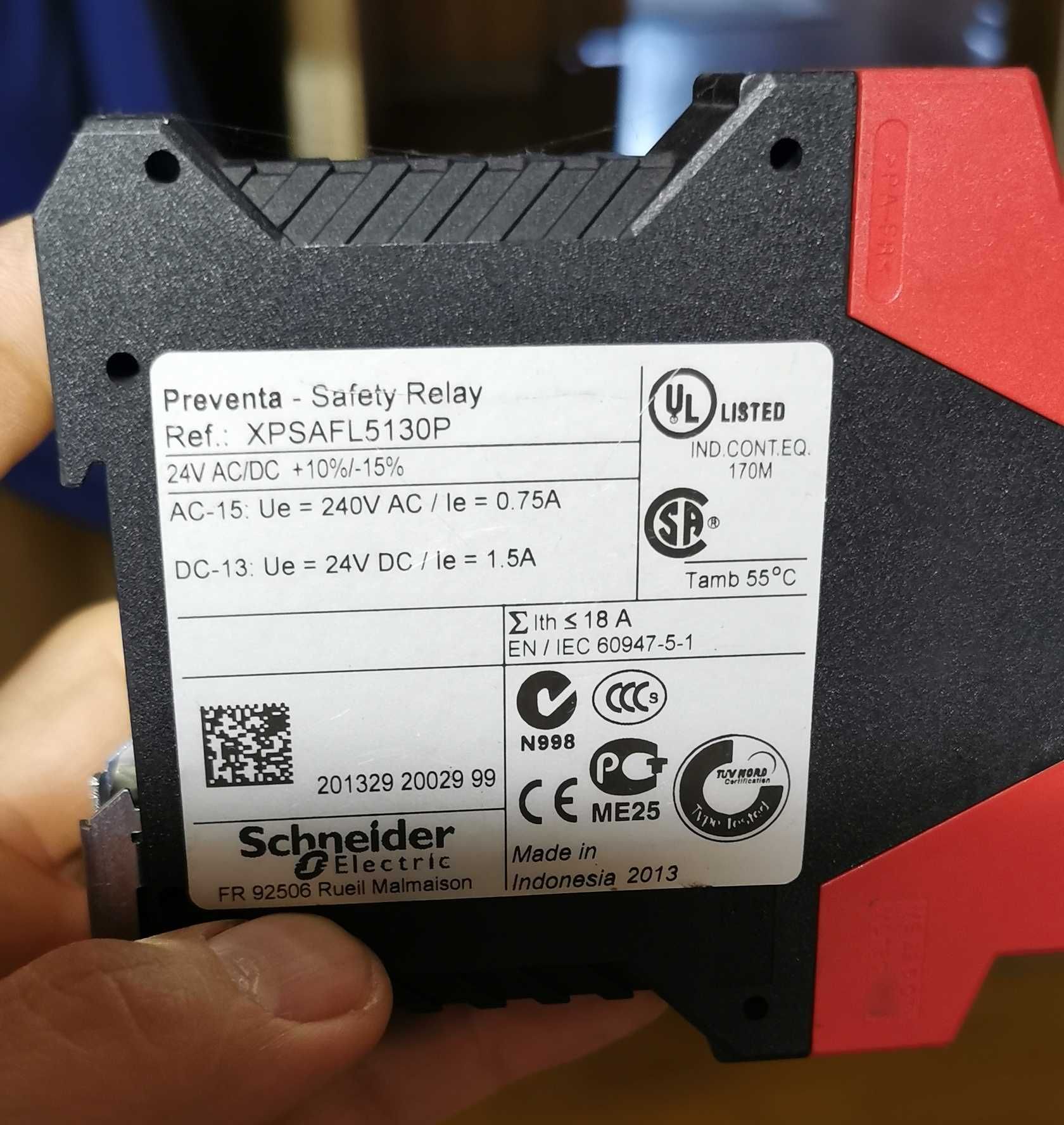 XPSAFL5130 Moduł bezpieczeństwa Preventa Schneider Electric