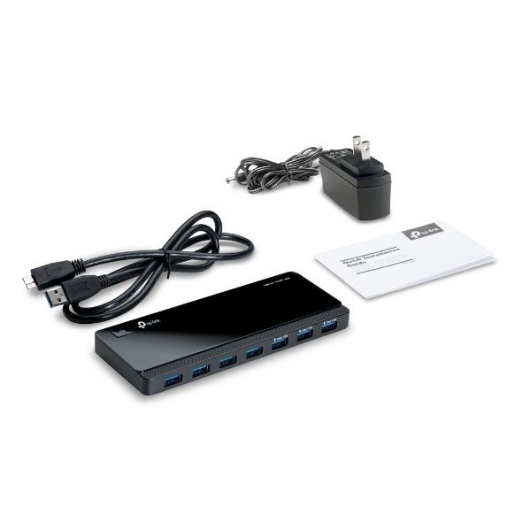 USB-хаб TP-Link UH720 7портів USB3.0 (2 порта для зарядки)