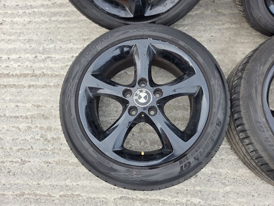 Alufelgi 17" z świeżymi oponami BMW e87 e90 f20 7J ET47 koła 5x120
