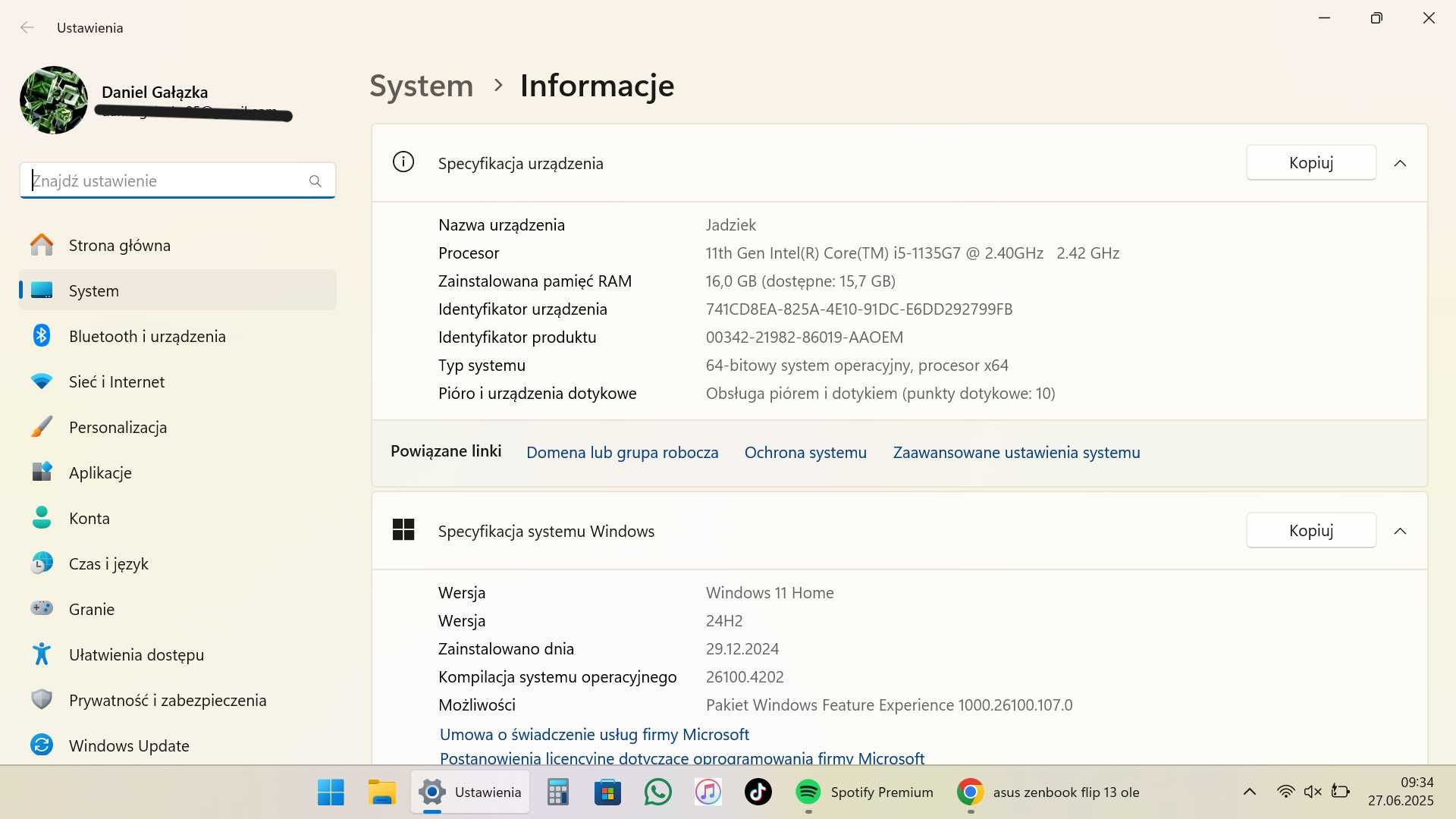 ASUS ZenBook Flip 13 OLED Dotykowy