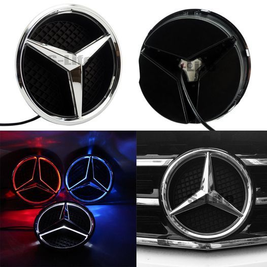 Estrela Mercedes C/Iluminação Led