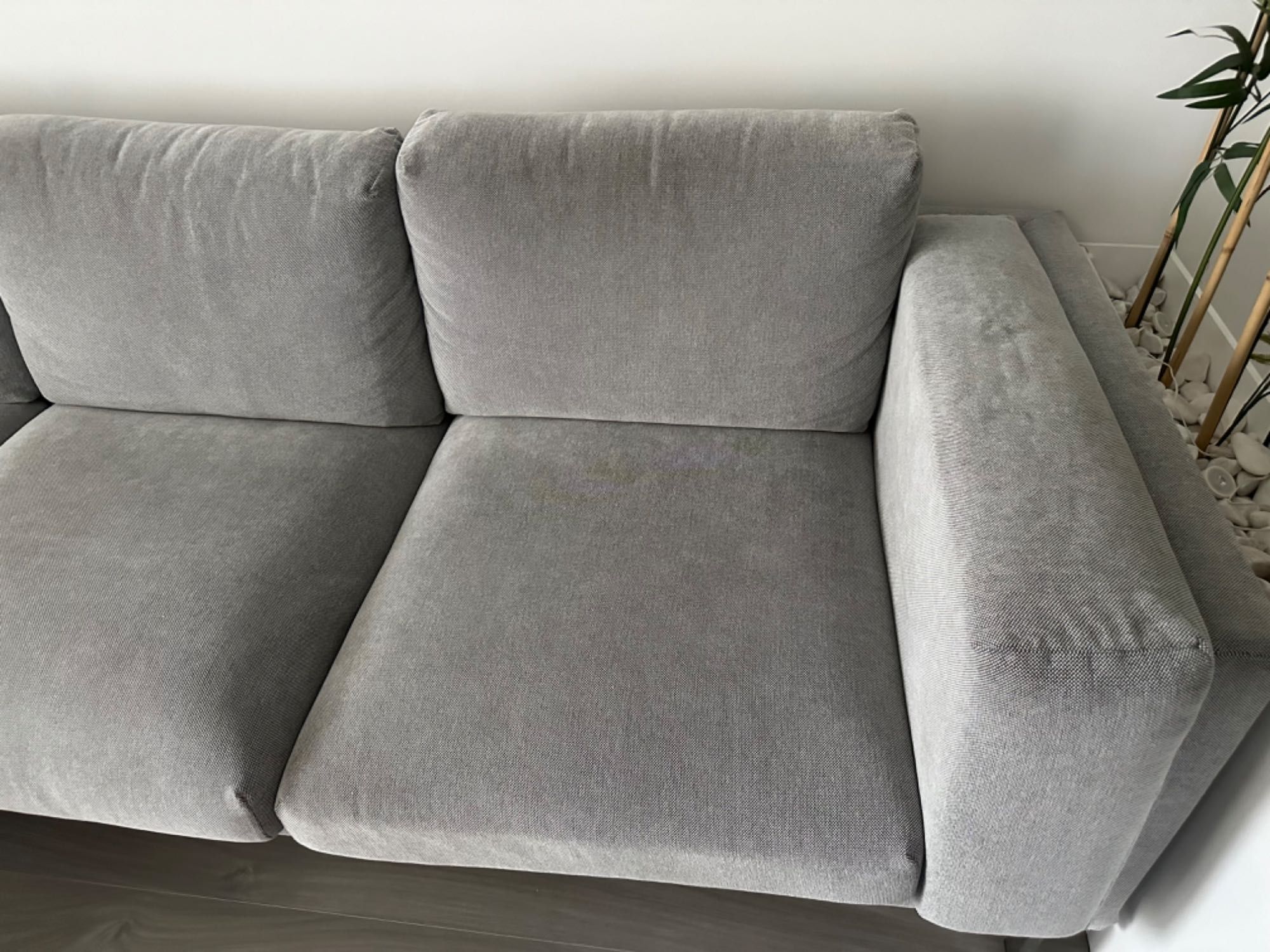 Sofa 3lugares com chaise lounge