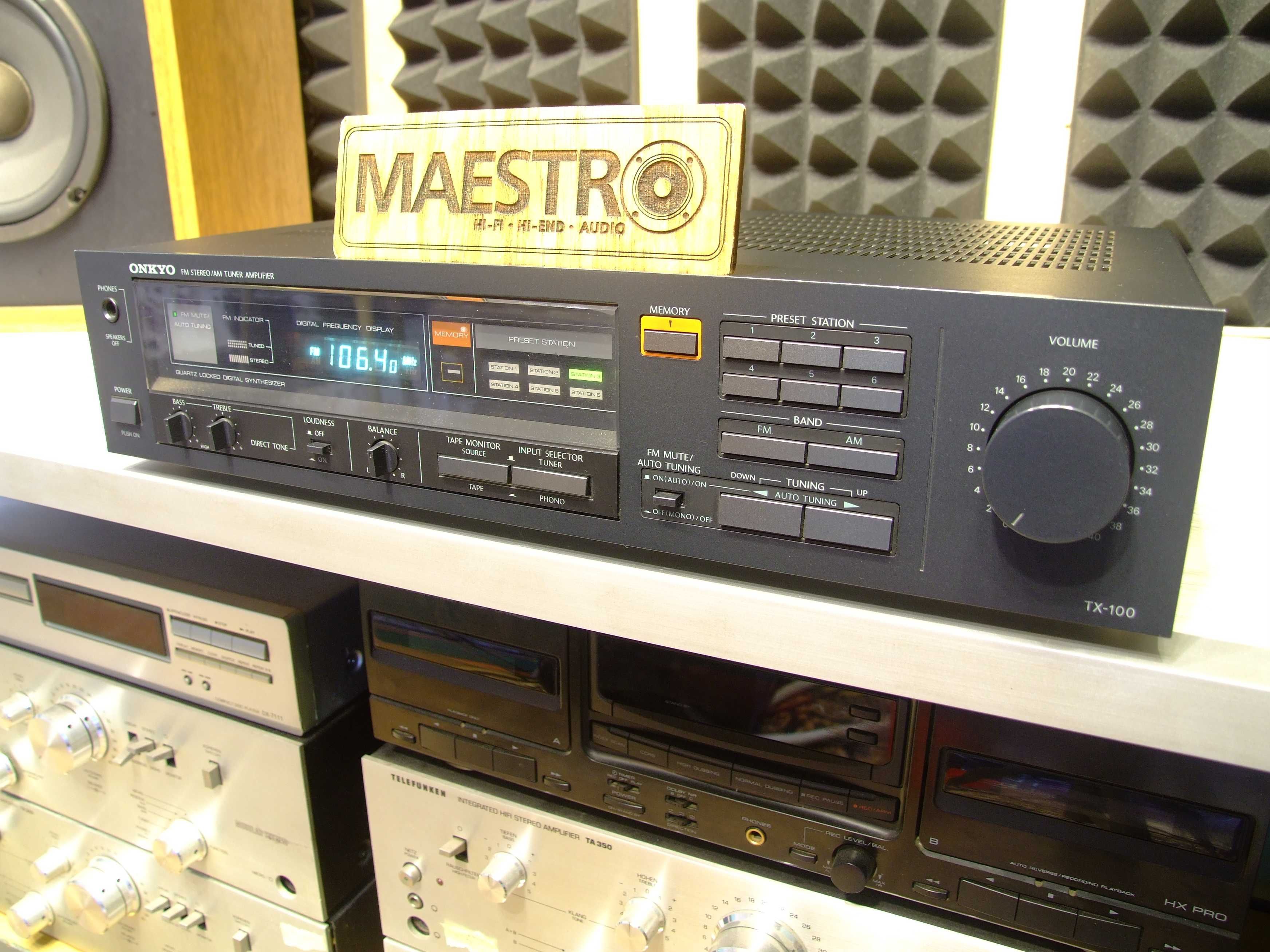 Ресівер Onkyo TX-100. 2х35. JAPAN. 4-16 Ом. Без передплати