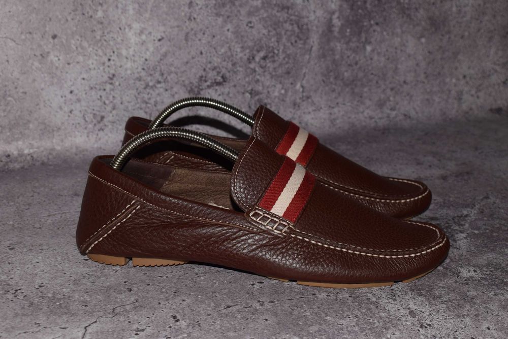 Bally Agir Loafers (Мужские Кожаные Туфли Лоферы Моасины Балли Италия