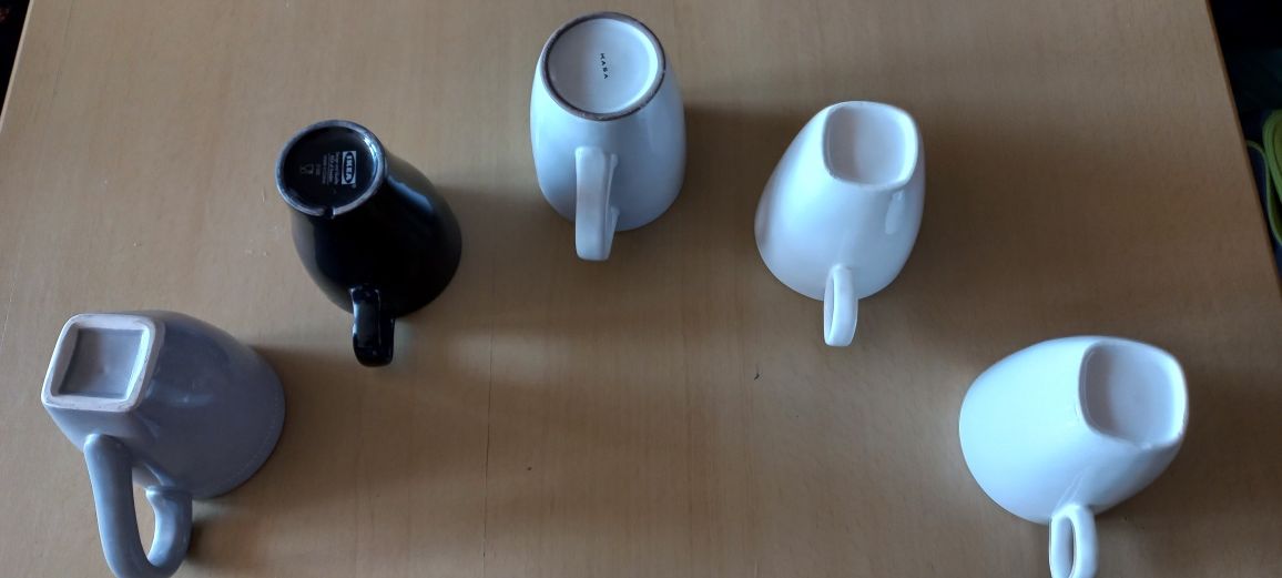 5 canecas para café