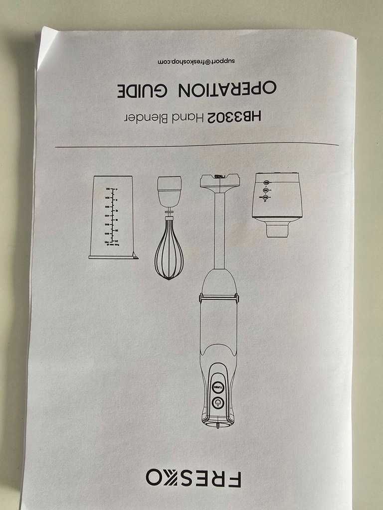 Blender ręczny Fresko  1000 W czarny