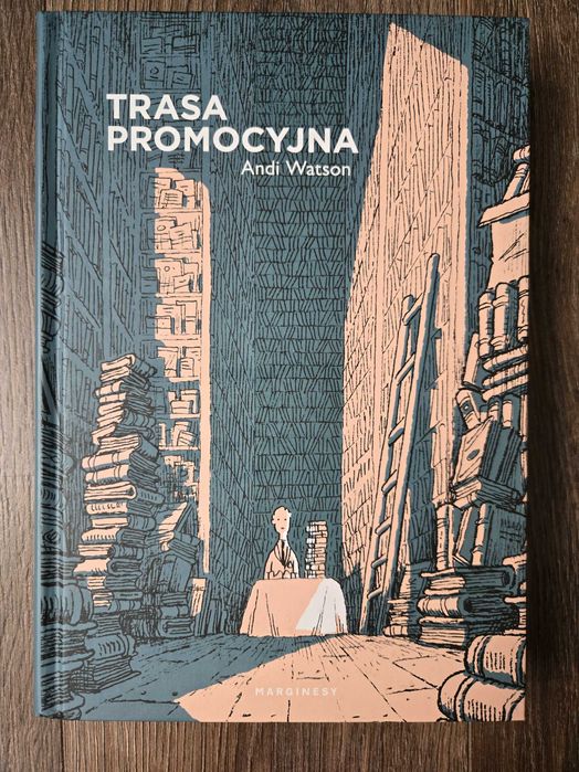Książka komiks Trasa promocyjna Andi Watson