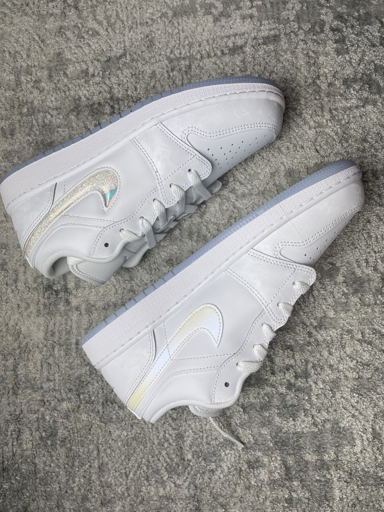 Nike Air Jordan 1 Low Ice Blue Frozen Snow 40 *NOWE*