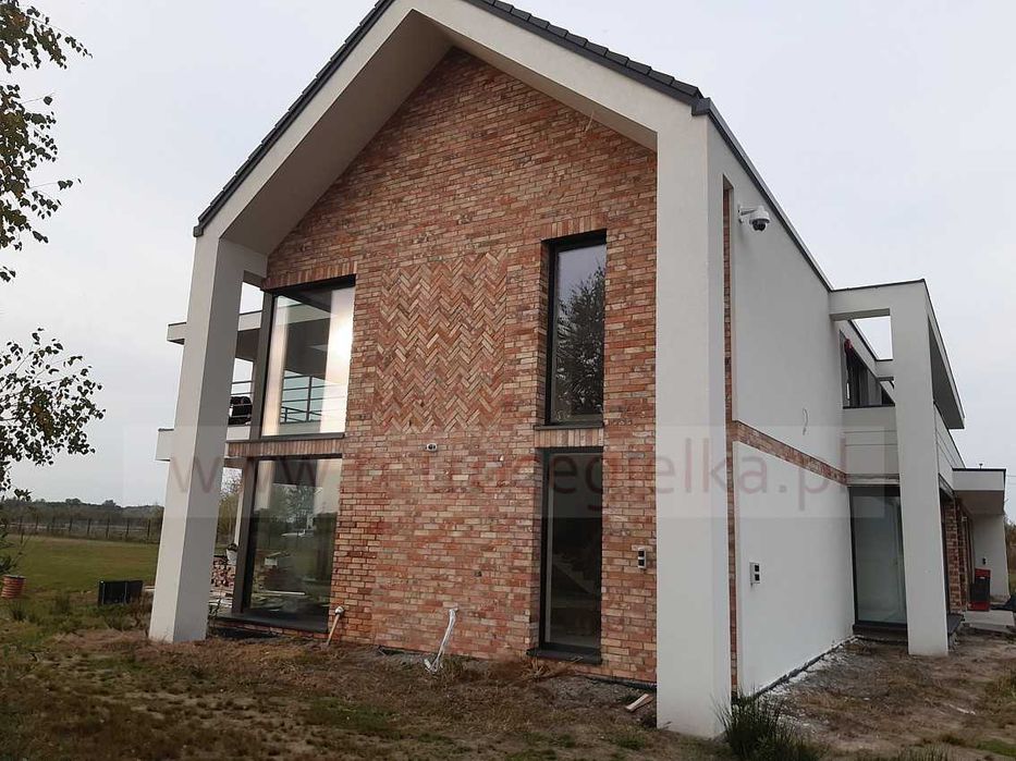 Ściana z cegły - płytki Fort Bema