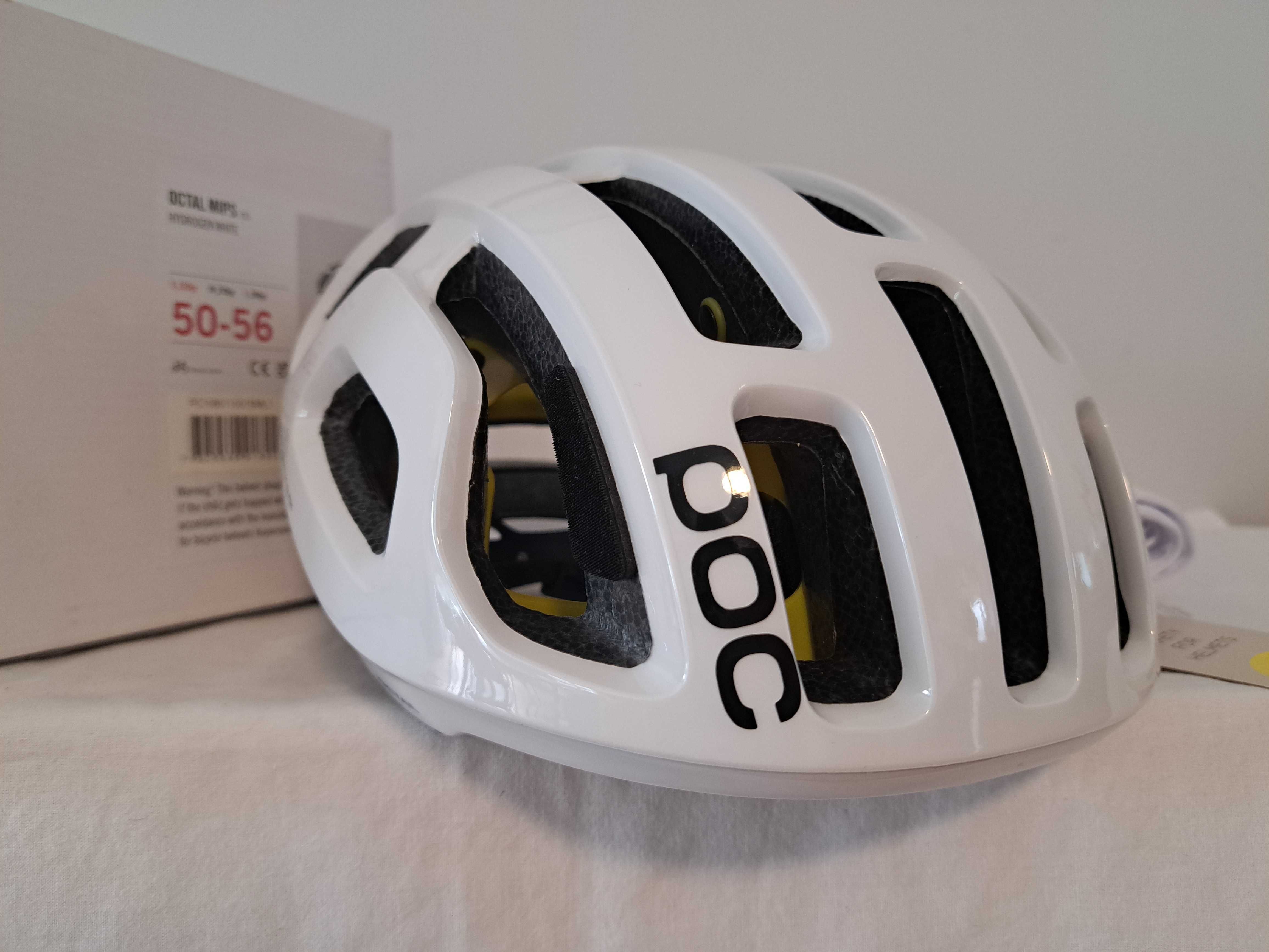 Kask rowerowy Poc Octal Mips Hydrogen White S 50-56cm