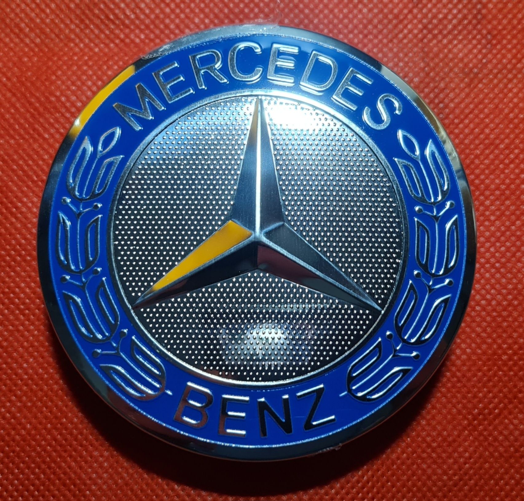 Колпачки заглушки Mercedes Мерседес 75мм для литых дисков/в диск