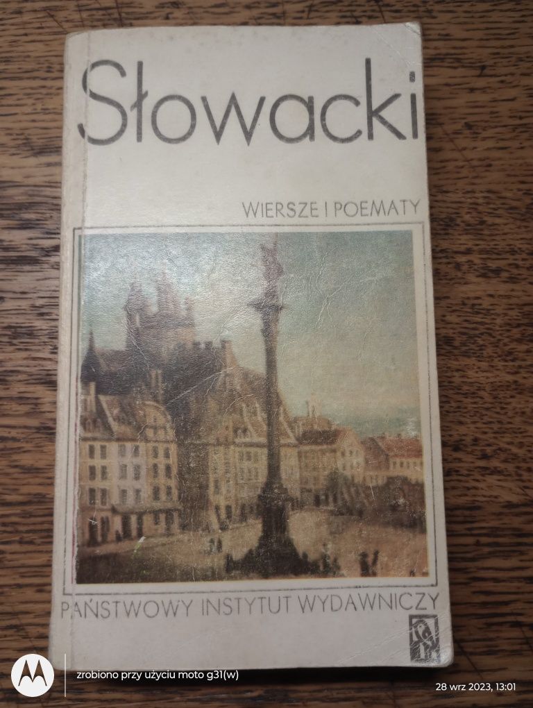 Wiersze i poematy. Słowacki